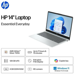 HP 15-ef1xxx 15.6" Laptop AMD Athlon Gold 3150U 4GB RAM 256GB SSD Win11