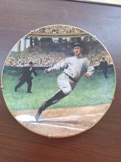 Ty Cobb plate