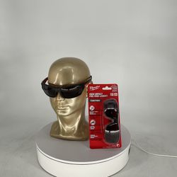 Milwaukee Performance Safety Glasses with Tinted Fog-Free Lenses