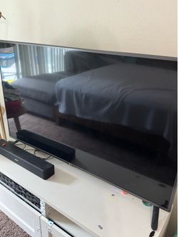 LG 55in TV and stand