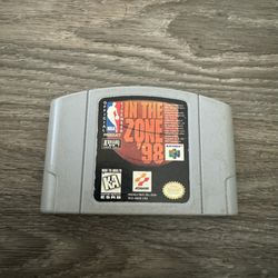 NBA: In the Zone 98 (Nintendo 64 Game)