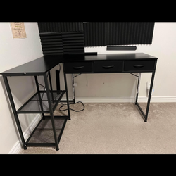 L shaped gaming desk