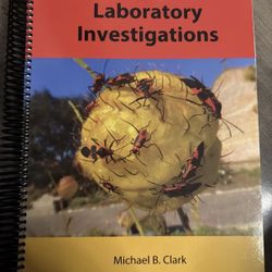 Laboratory Investigations 4th Edition : Fourth Edition by Michael B. Clark 