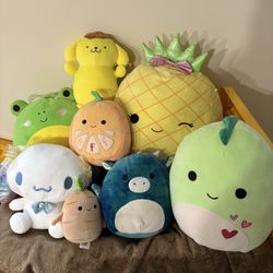 Squishmellow And Plushie Bundle