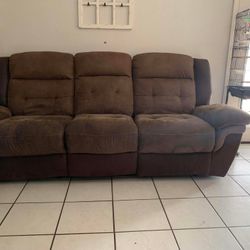 Brown Couch Set 