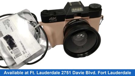 4k Cdr10 Pink Digital Camera