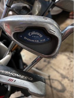 Left Handed TaylorMade Set Of Golf Clubs