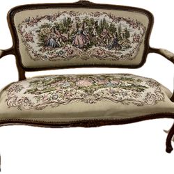 Chateau d’Ax Italian Sofa / Settee - Tapestry Upholstery 
