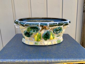 Outdoor Clay Concrete Planter Heavy 