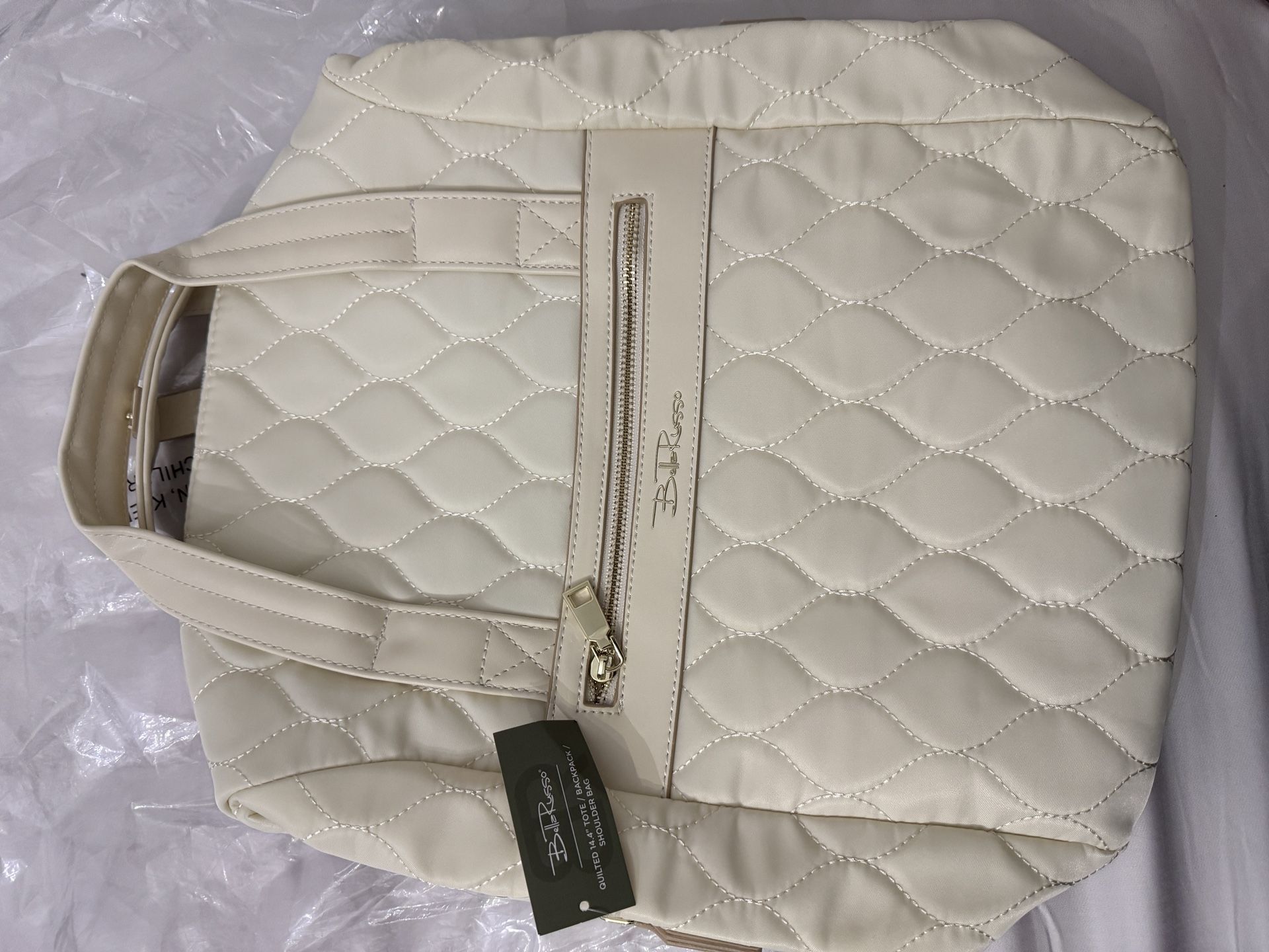 2-1 Backpack And Shoulder Bag - Bella Rossa 