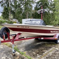 Mastercraft Ski Wakeboard Boat With Trailer