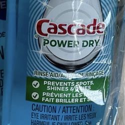 27 Bottles Of  Cascade 3-in-1 Powder Dry Rinse Aid 59 ml 2 fl oz