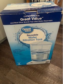 Reusable filtration water tank