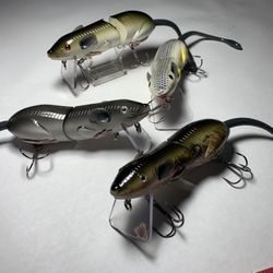Rat Lures Swimbaits 2.5oz And 4.5oz