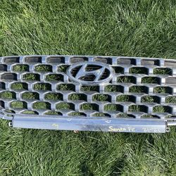 OEM 2021 2022 2023 Hyundai Santa Fe Front Grille Assembly 86350-S2600 GOOD COND