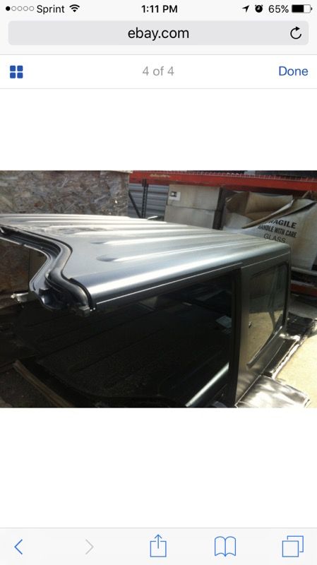 2014 Jeep hard top