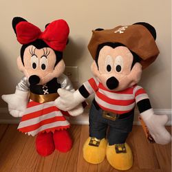 NWT Disney Minnie & Mickey Halloween Decor
