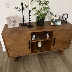 Walnut Buffet from Pottery Barn 