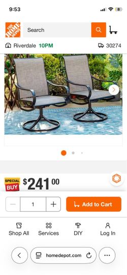 Outdoor chairs