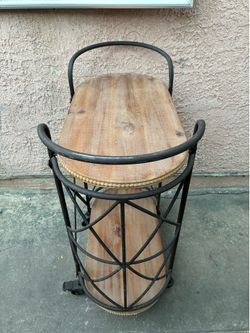 Vintage bar cart trolley