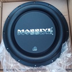 Massive 10” Shallow Subwoofer