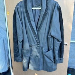Leather Jacket Size Large