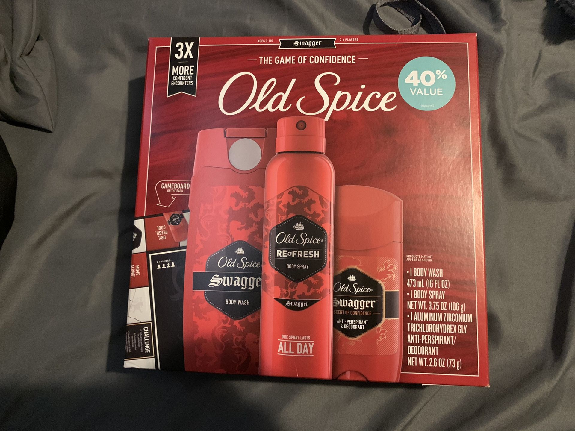 Old spice pack