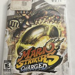 Wii Game Mario Strikers Charged $10.00