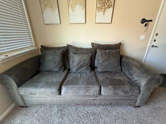 Dark Sage green sofa- oversized