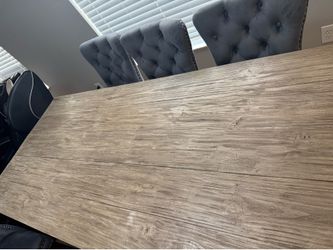 Dining table set 6 chairs