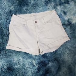 OLD NAVY~ WHITE DENIM SEMI-FITTED SHORTS!