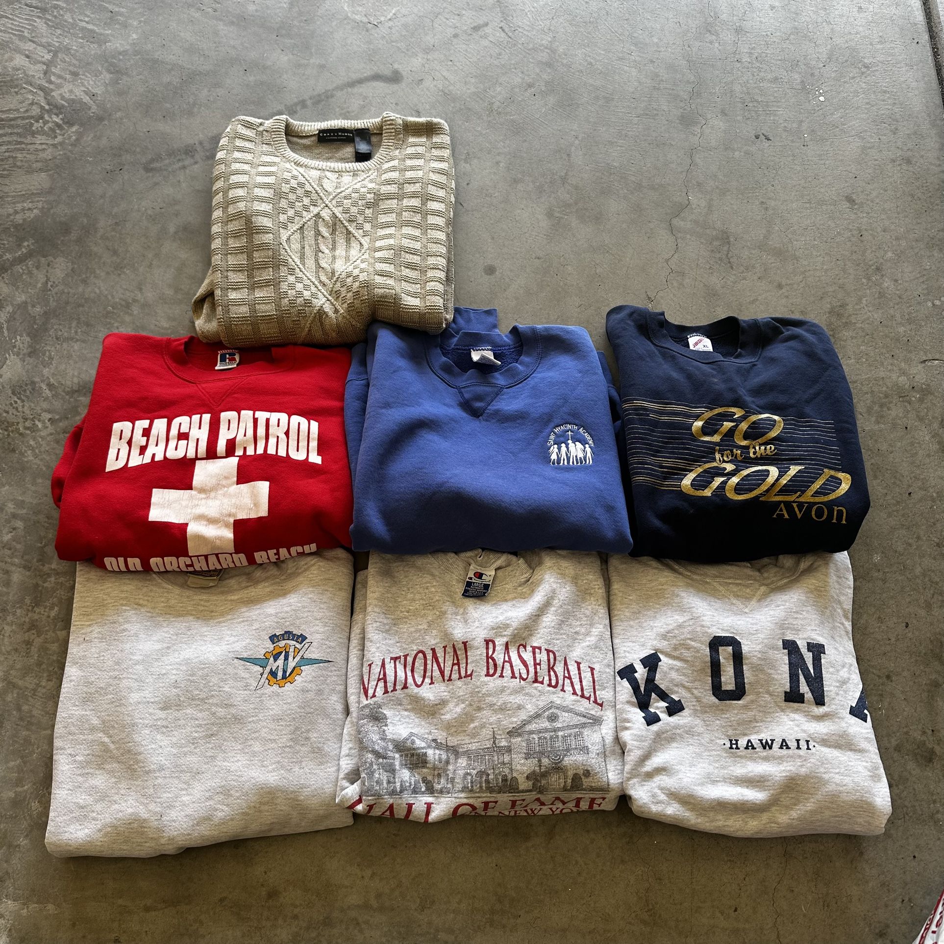 Vintage Sweater Lot