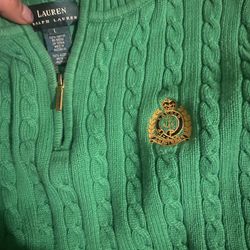 Ralph Lauren Cable Quarter Zip 