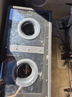 Kicker Subwoofer Sound Speakers