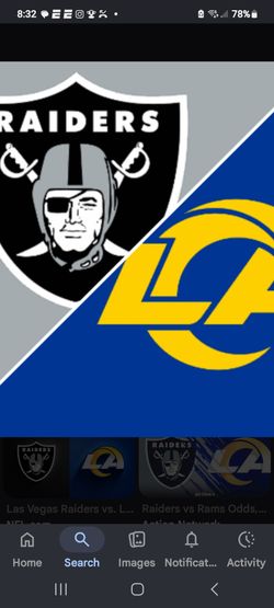Raiders vs rams