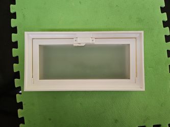 Glass block vent