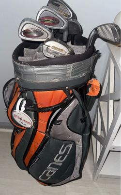 Golf Bag with Clubs