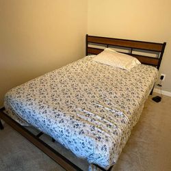 Zinus Full Size Memory Foam Mattress 14 Inch With Protector