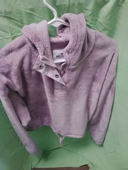 Purple Hollister hoodie