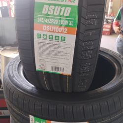 New Set Of Tires 245 45 20 