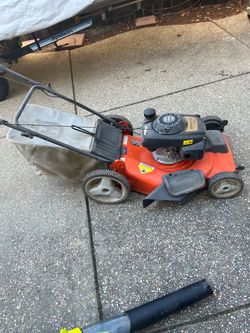 Husqvarna Gas Push Lawn Mower with Bag