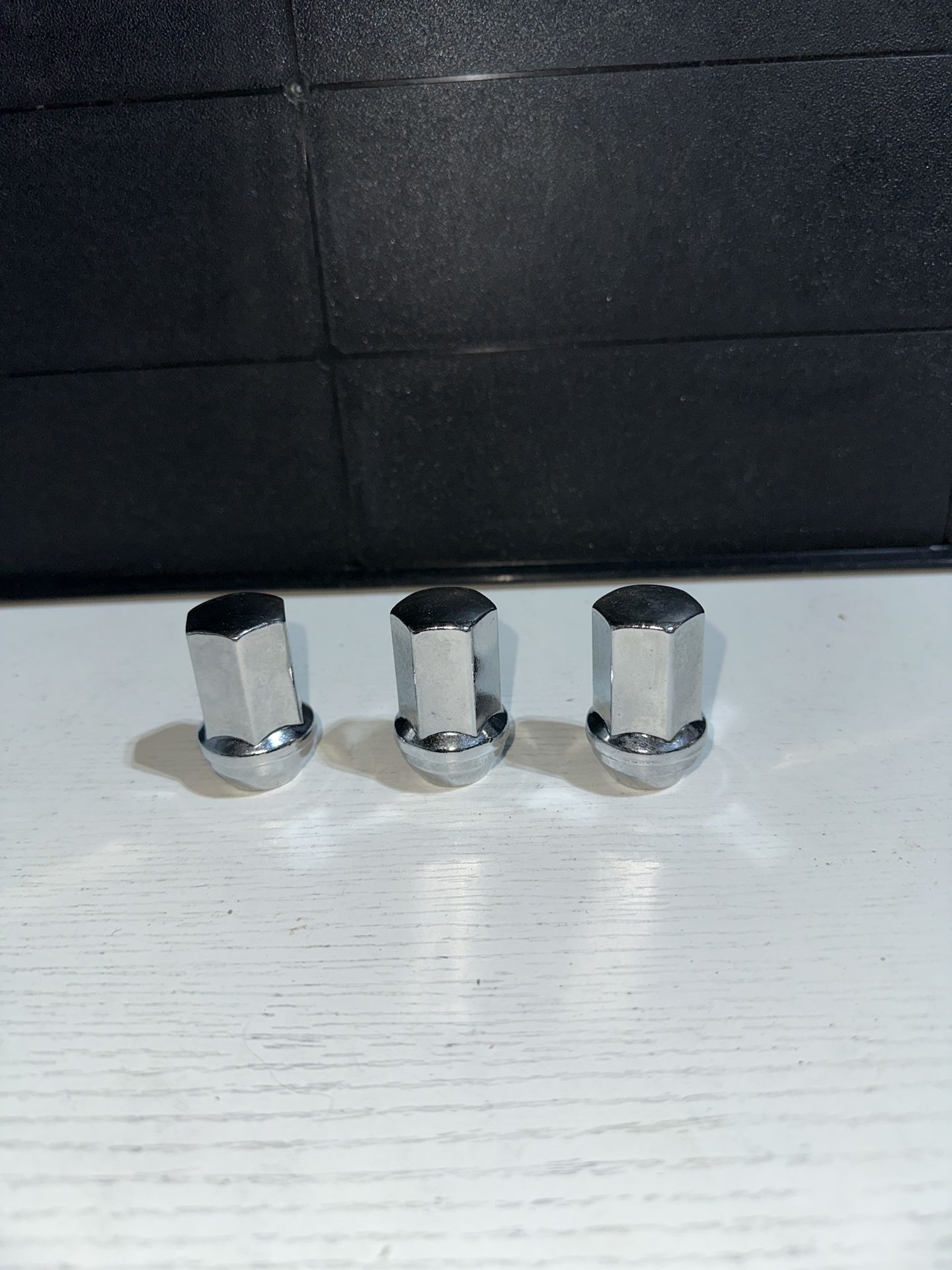 Three Hex Shank Lug Nuts (1 3/4” X 3/4”)