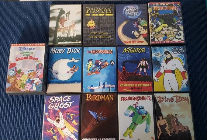 Hanna Barbera Complete Series Cartoon DVD's