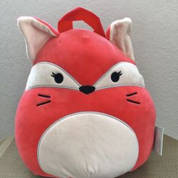 "Squishmallows Fifi The Fox  Backpack 14"""