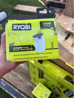Ryobi foam blaster