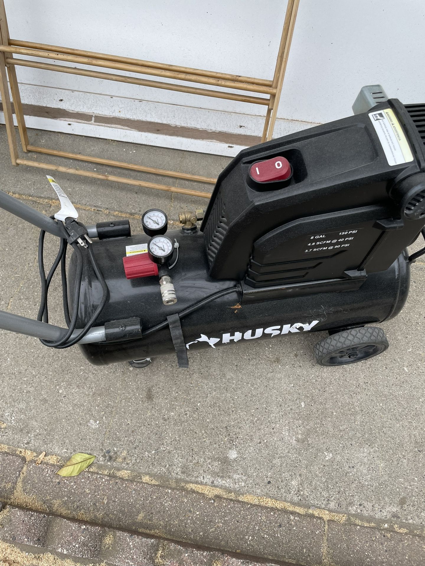 Husky Air Compressor 8 Gal 150 Psi