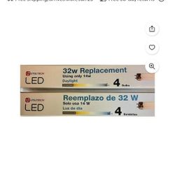 LED  Light bulbs 16 PACK!
48" 32watt T8 Daylight Garage Laundry NEW!
16 BULBS FOR $25!