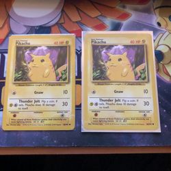 Base Set Pikachu Yellow Cheeks 58/102
