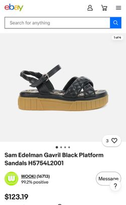 Sam Edelman Platform Sandals Size 7