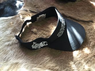 Dogfish tackle half hat visor black